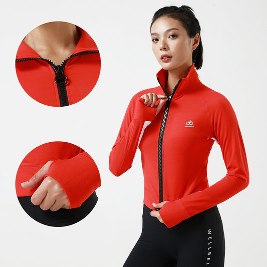 Long-sleeved Quick-drying Yoga Jacket