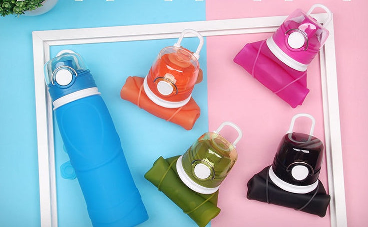 Sports Folding Water Bottle