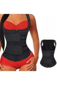 Double waist corset vest