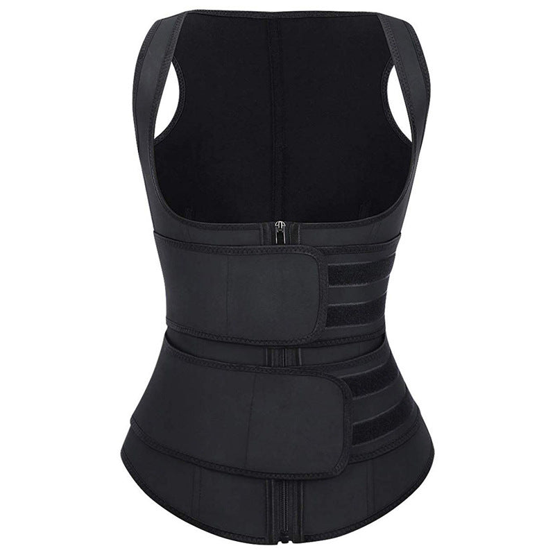 Double waist corset vest